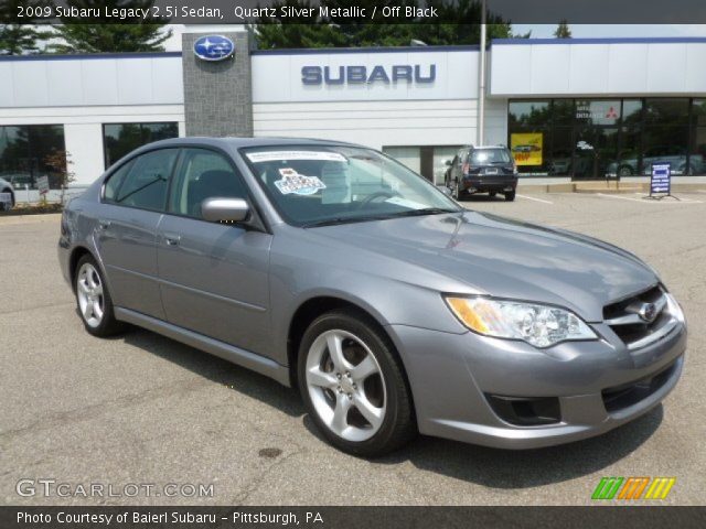 2009 Subaru Legacy 2.5i Sedan in Quartz Silver Metallic