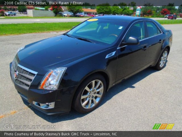 2008 Cadillac CTS Sedan in Black Raven