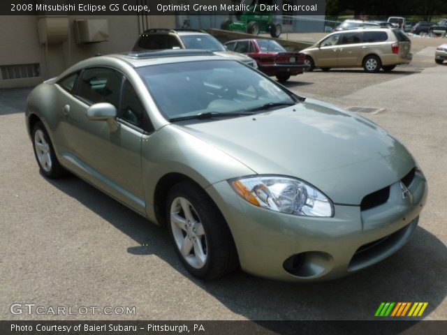 2008 Mitsubishi Eclipse GS Coupe in Optimist Green Metallic