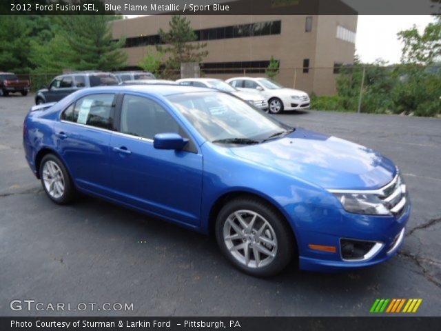 2012 Ford Fusion SEL in Blue Flame Metallic