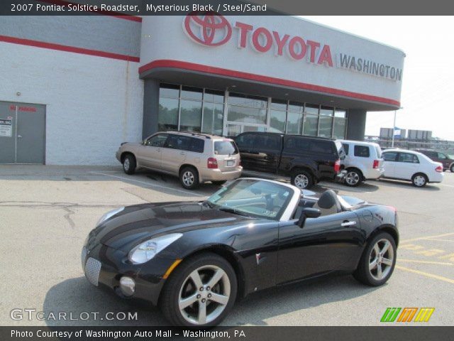 2007 Pontiac Solstice Roadster in Mysterious Black