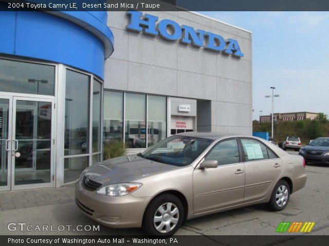 2004 Toyota Camry LE in Desert Sand Mica
