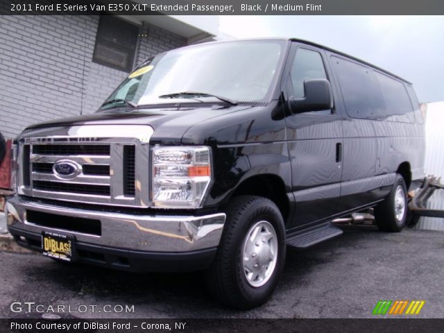 2011 Ford E Series Van E350 XLT Extended Passenger in Black