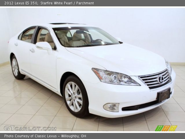 2012 Lexus ES 350 in Starfire White Pearl