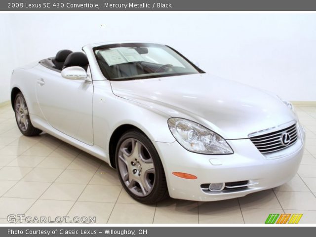 2008 Lexus SC 430 Convertible in Mercury Metallic