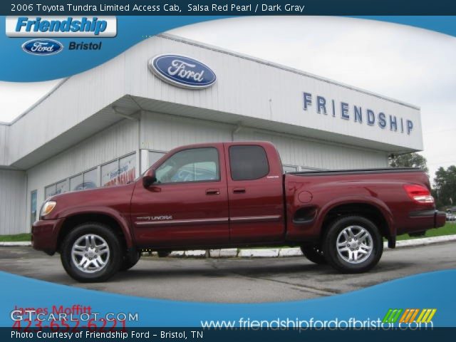 2006 Toyota Tundra Limited Access Cab in Salsa Red Pearl