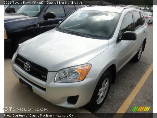 2011 Toyota RAV4 V6 4WD in Classic Silver Metallic