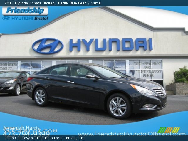 2013 Hyundai Sonata Limited in Pacific Blue Pearl