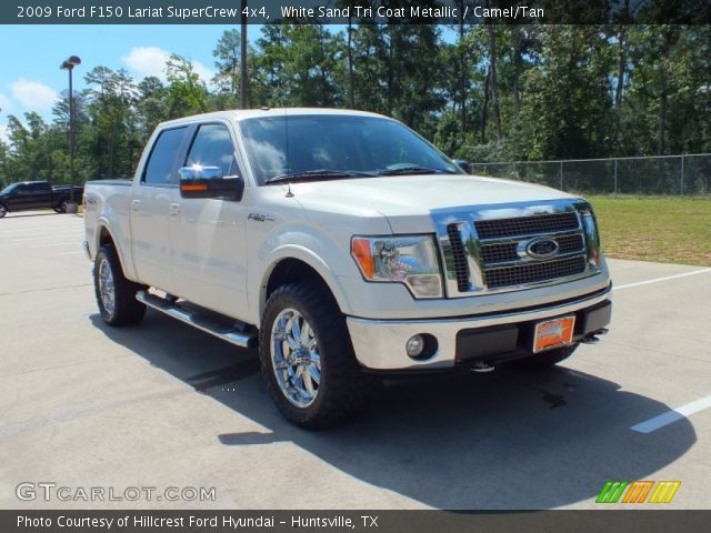 2009 Ford F150 Lariat SuperCrew 4x4 in White Sand Tri Coat Metallic