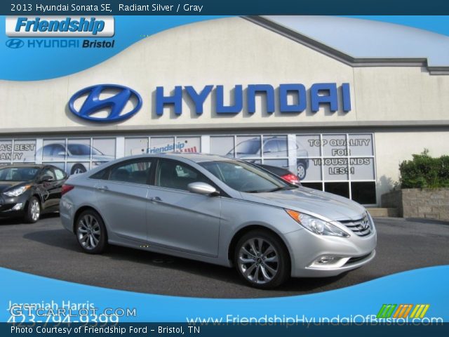 2013 Hyundai Sonata SE in Radiant Silver