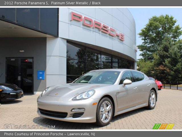 2012 Porsche Panamera S in Platinum Silver Metallic