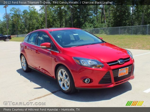 2012 Ford Focus Titanium 5-Door in Red Candy Metallic