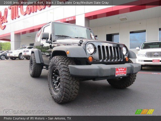 2008 Jeep Wrangler X 4x4 in Black