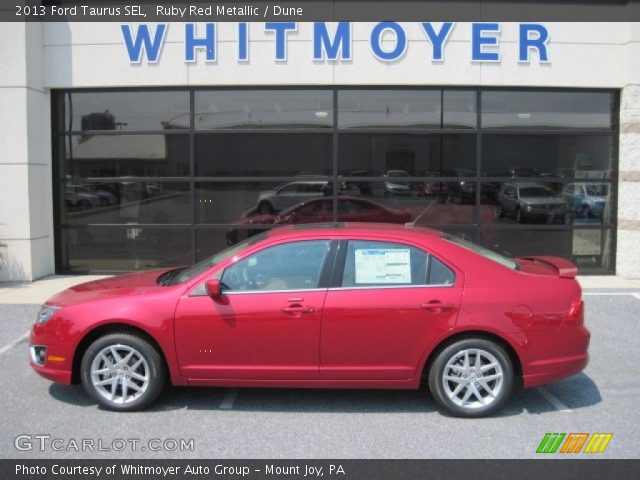 2013 Ford Taurus SEL in Ruby Red Metallic