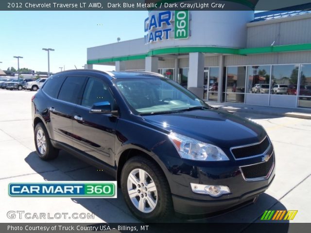 2012 Chevrolet Traverse LT AWD in Dark Blue Metallic