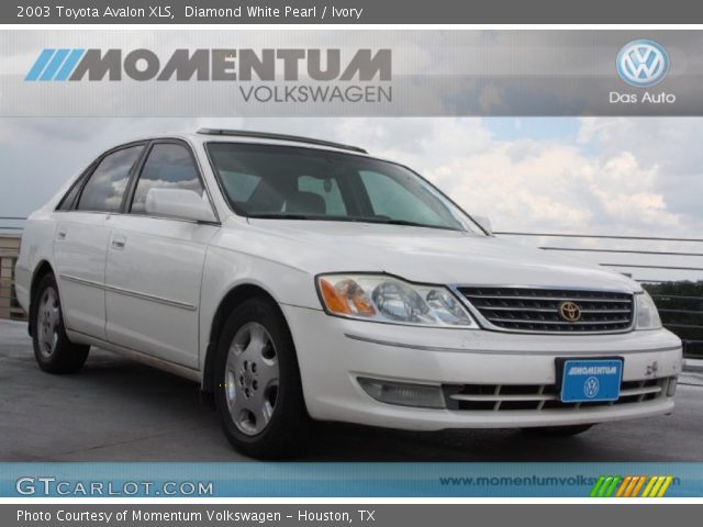 2003 Toyota Avalon XLS in Diamond White Pearl