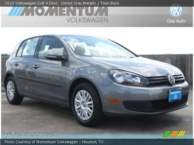 2013 Volkswagen Golf 4 Door in United Gray Metallic