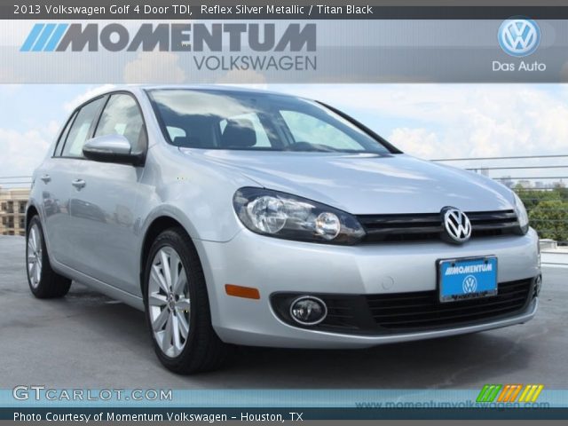2013 Volkswagen Golf 4 Door TDI in Reflex Silver Metallic