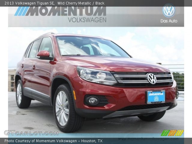2013 Volkswagen Tiguan SE in Wild Cherry Metallic