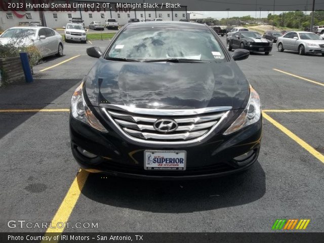 2013 Hyundai Sonata Limited 2.0T in Midnight Black