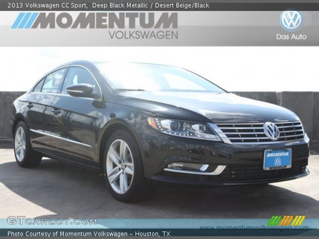 2013 Volkswagen CC Sport in Deep Black Metallic