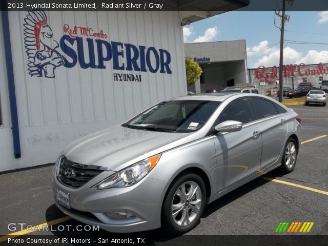 2013 Hyundai Sonata Limited in Radiant Silver