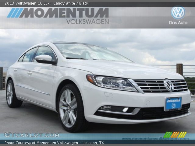 2013 Volkswagen CC Lux in Candy White