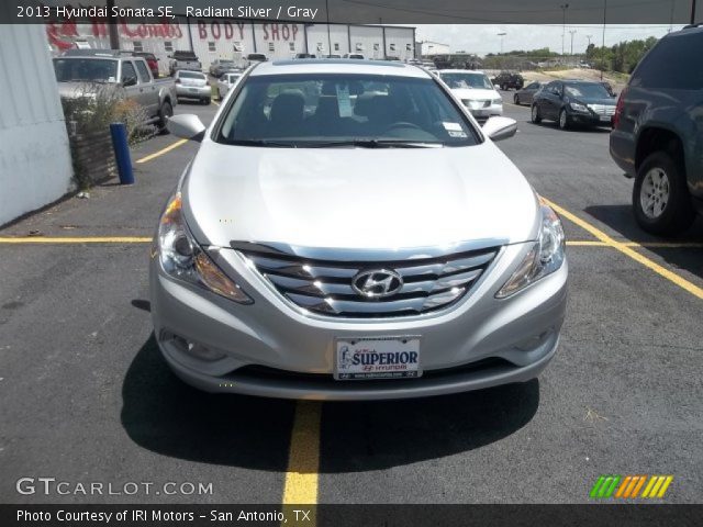 2013 Hyundai Sonata SE in Radiant Silver