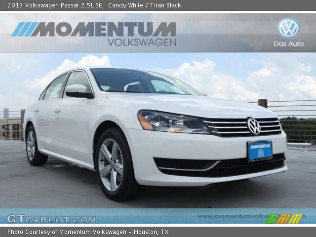 2013 Volkswagen Passat 2.5L SE in Candy White