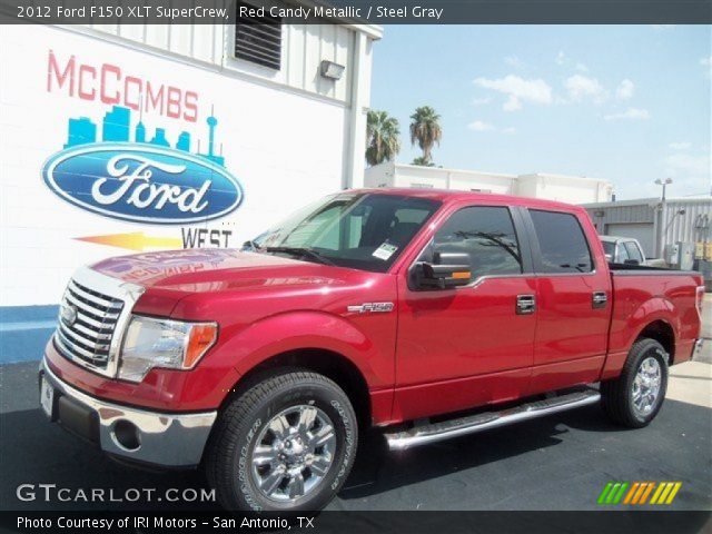 2012 Ford F150 XLT SuperCrew in Red Candy Metallic