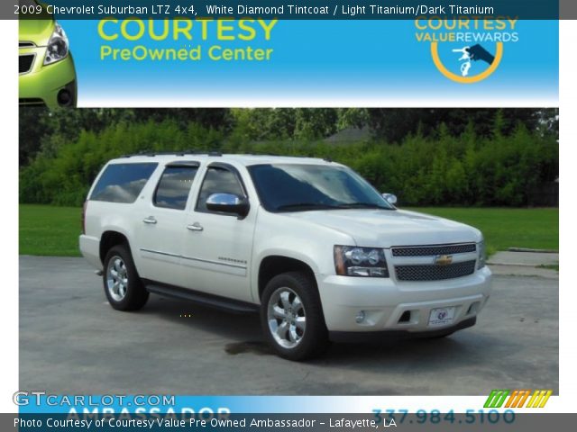 2009 Chevrolet Suburban LTZ 4x4 in White Diamond Tintcoat