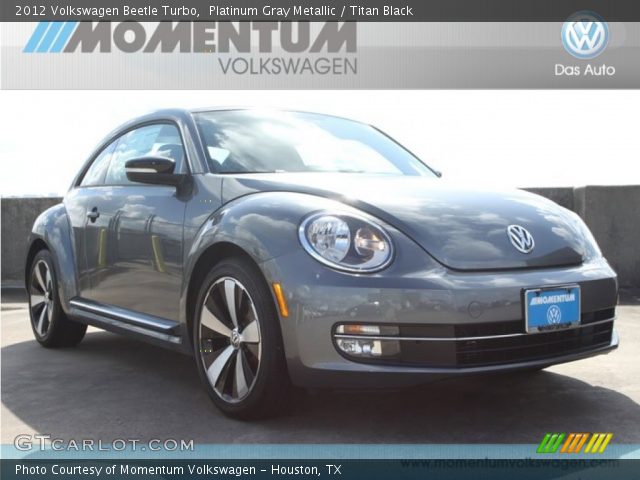2012 Volkswagen Beetle Turbo in Platinum Gray Metallic