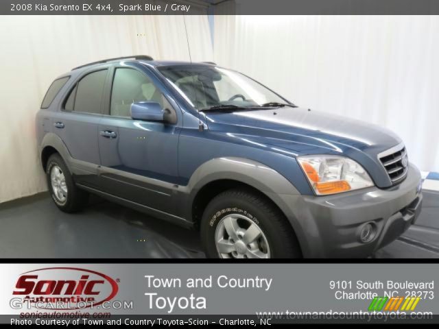2008 Kia Sorento EX 4x4 in Spark Blue
