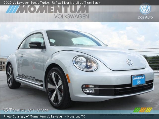2012 Volkswagen Beetle Turbo in Reflex Silver Metallic