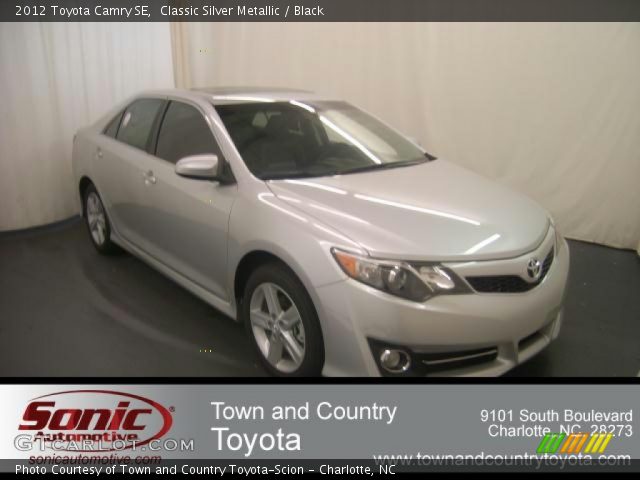 2012 Toyota Camry SE in Classic Silver Metallic