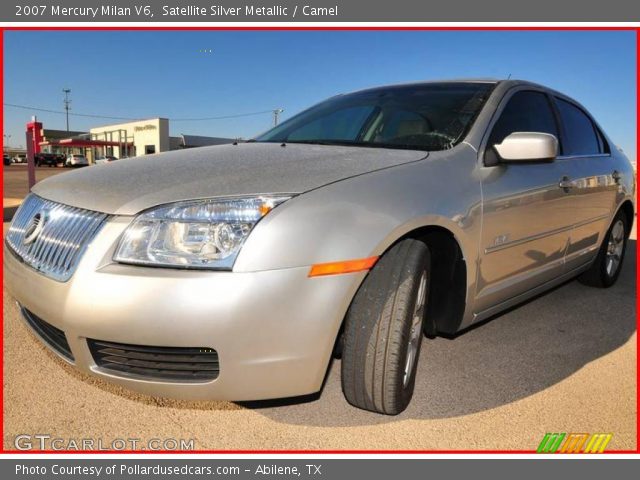 2007 Mercury Milan V6 in Satellite Silver Metallic
