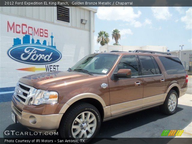 2012 Ford Expedition EL King Ranch in Golden Bronze Metallic