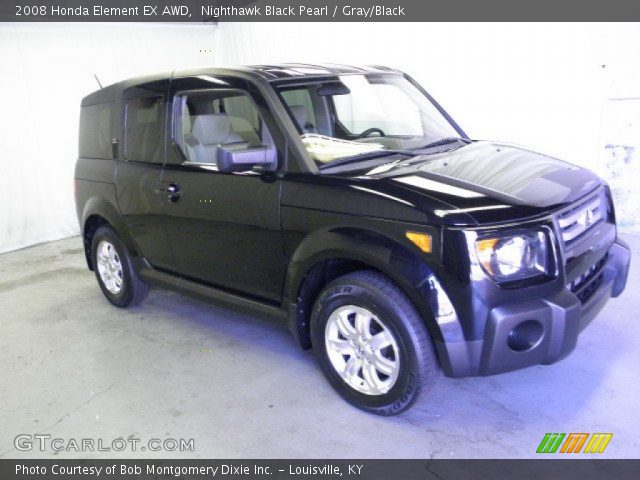 2008 Honda Element EX AWD in Nighthawk Black Pearl