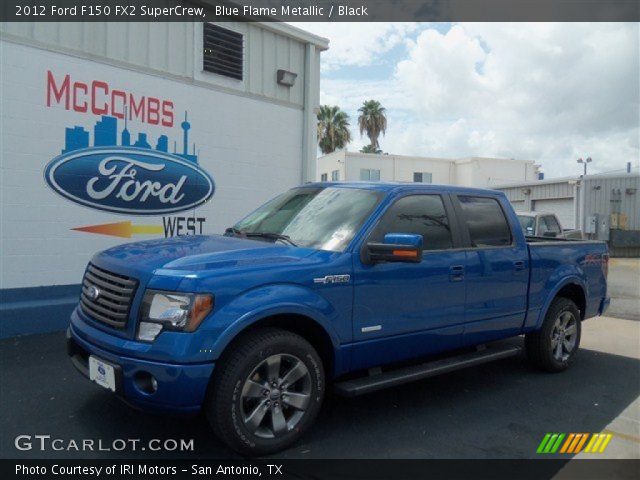 2012 Ford F150 FX2 SuperCrew in Blue Flame Metallic