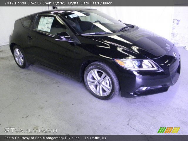 2012 Honda CR-Z EX Sport Hybrid in Crystal Black Pearl