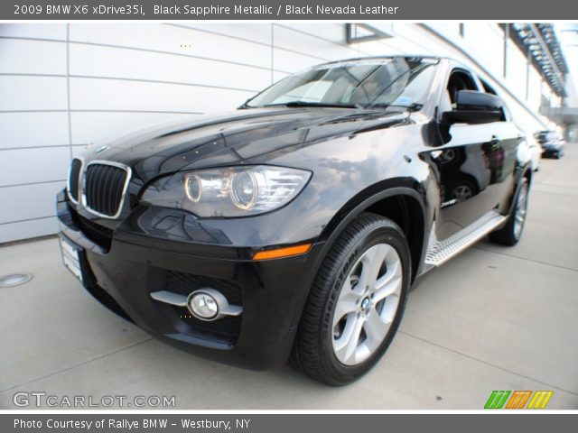 2009 BMW X6 xDrive35i in Black Sapphire Metallic