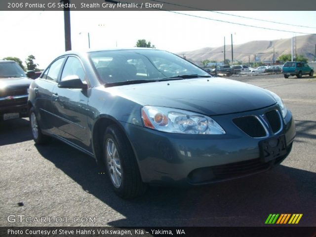 2006 Pontiac G6 Sedan in Stealth Gray Metallic