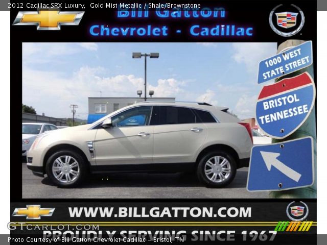 2012 Cadillac SRX Luxury in Gold Mist Metallic