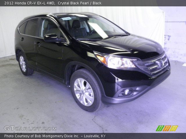 2012 Honda CR-V EX-L 4WD in Crystal Black Pearl