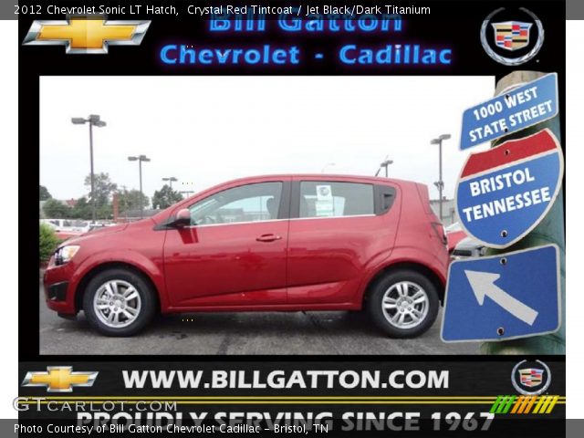 2012 Chevrolet Sonic LT Hatch in Crystal Red Tintcoat