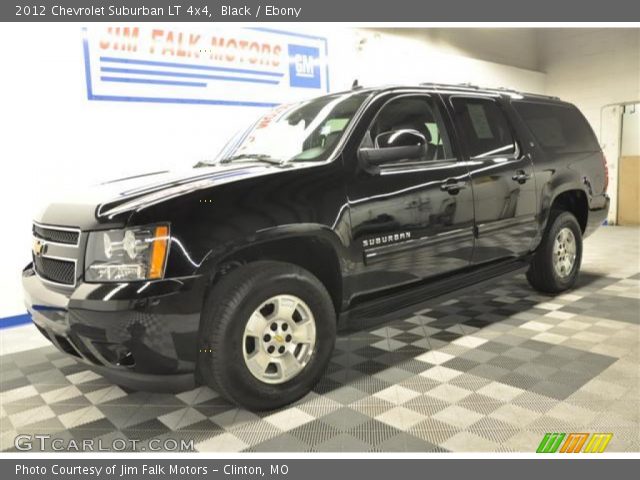 2012 Chevrolet Suburban LT 4x4 in Black
