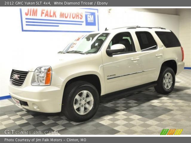 2012 GMC Yukon SLT 4x4 in White Diamond Tricoat
