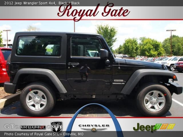 2012 Jeep Wrangler Sport 4x4 in Black