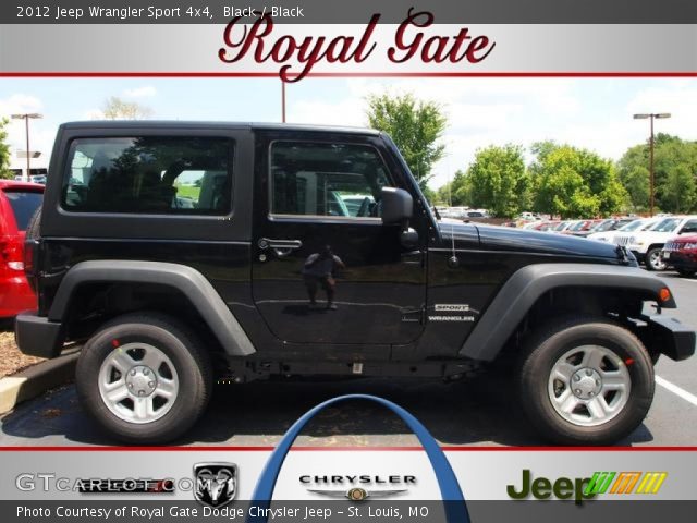 2012 Jeep Wrangler Sport 4x4 in Black