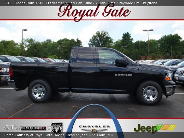 2012 Dodge Ram 1500 Tradesman Quad Cab in Black